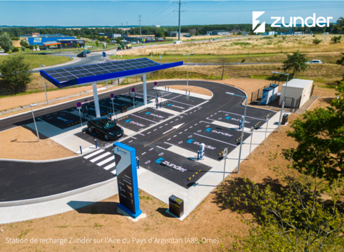 Stations de recharge ultra-rapide pour véhicules électriques
