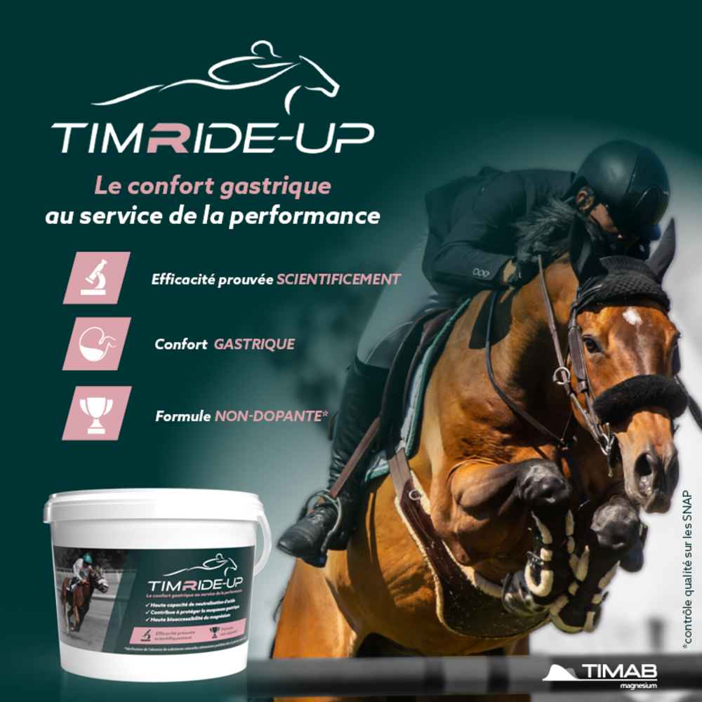 TIMRIDE-UP - Le confort gastrique au service de la performance !