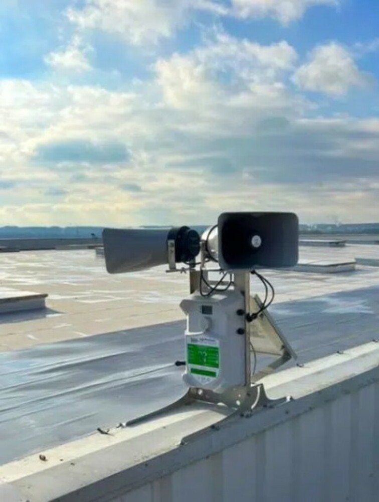 AviTrac®: el ahuyentador acústico programable para ahuyentar a las aves