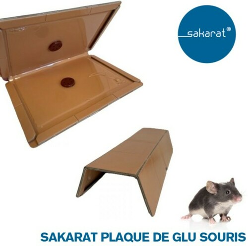 SAKARAT® PLAQUES DE GLU SOURIS (x100)