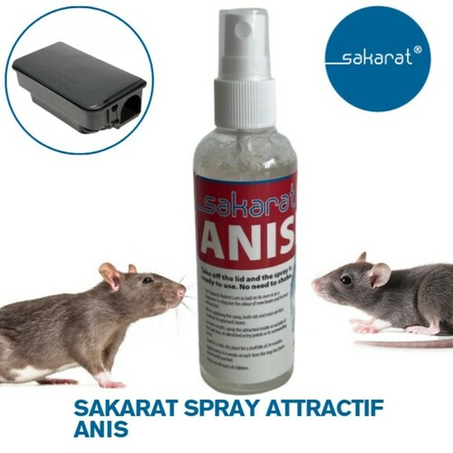 SAKARAT® RODENT LURE SPRAY ATTRACTIF RONGEURS ANIS