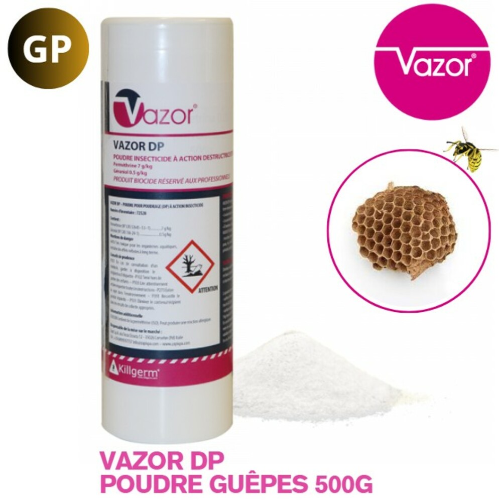 VAZOR® DP POUDRE GUÊPES FRELONS 500G