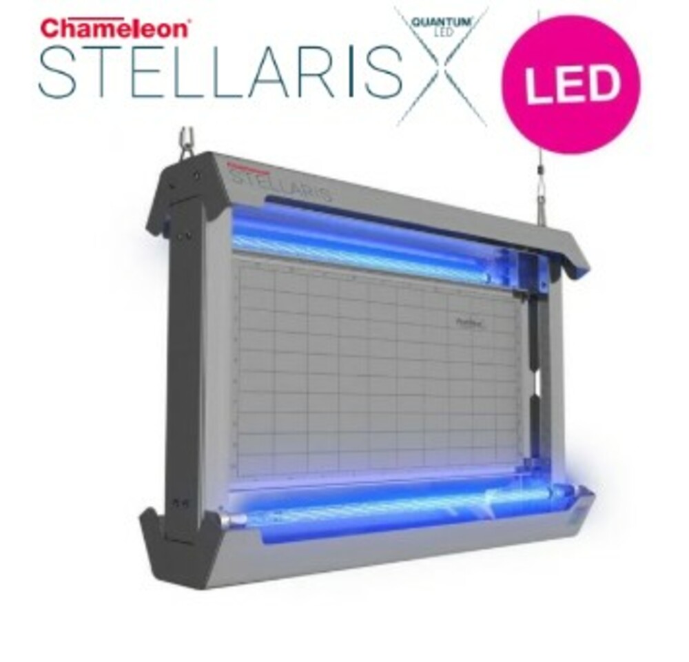 CHAMELEON® STELLARIS X LED INOX DESTRUCTEUR D'INSECTES VOLANTS PESTWEST®