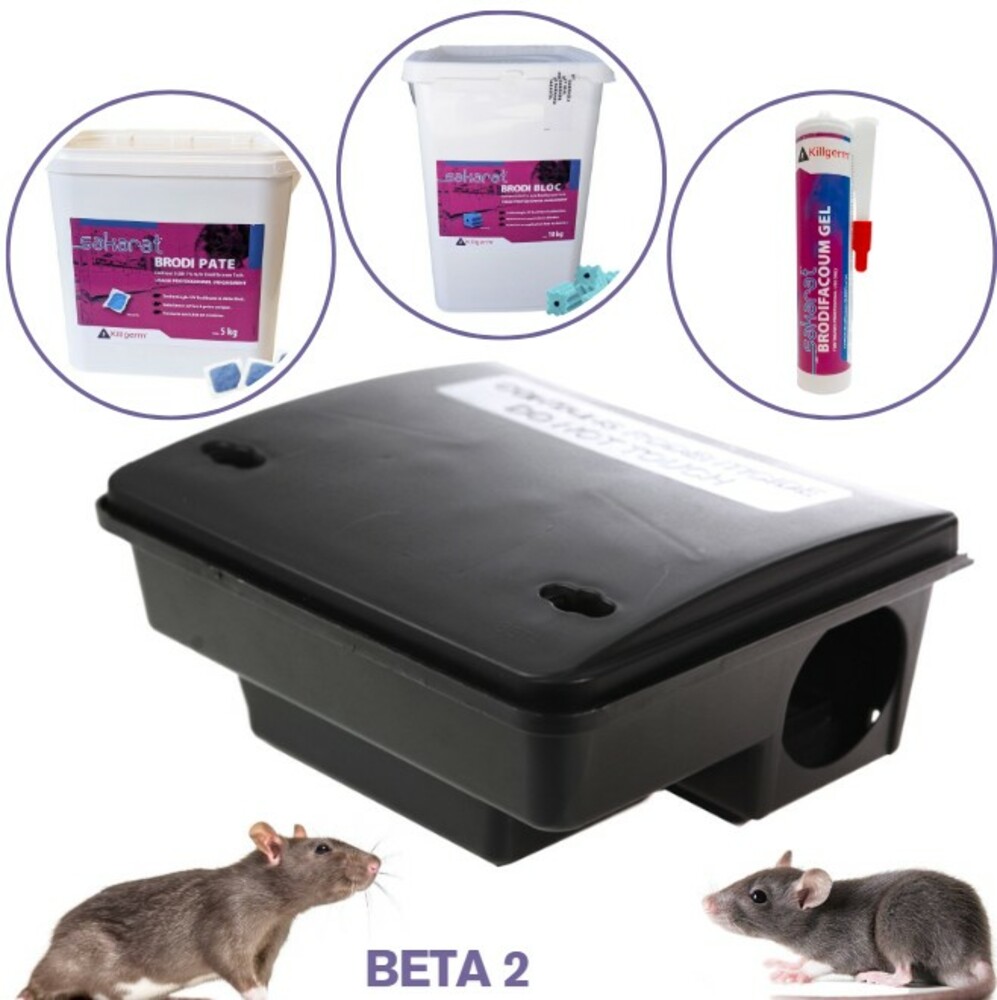 BETA 2 POSTES RATS SÉCURISÉS (x20)