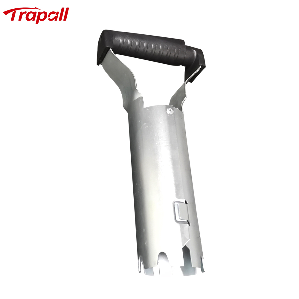 Transplanting Handle Tool with Automatic Release Bulb Planter