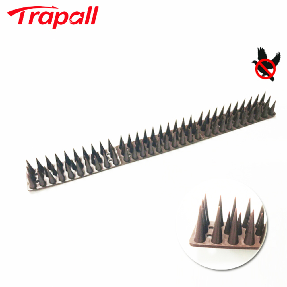 UV Resistant Anti-Bird Pigeons Spikes Strips for Cat and Small Animals Control for Fence Railing Roof and Walls