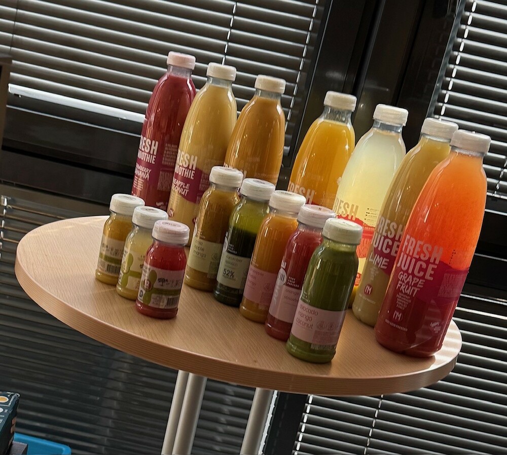 Jus de fruits Gamme Fruity Line