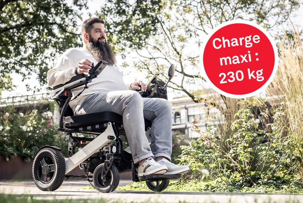 ergoflix Heavy : Pliable. Robuste. Jusqu'à 230 kg.