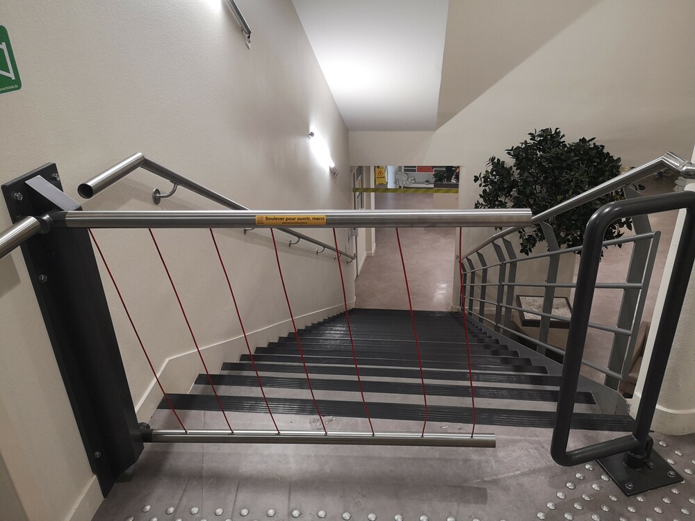Barrière d'escalier