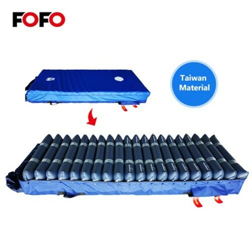 Hospital 8” cell on cell mattress replacement Digital aluminum pump system /AB,ABC alternating option Auto pressure / Auto Kg control , Static , sitting , alarm /lock