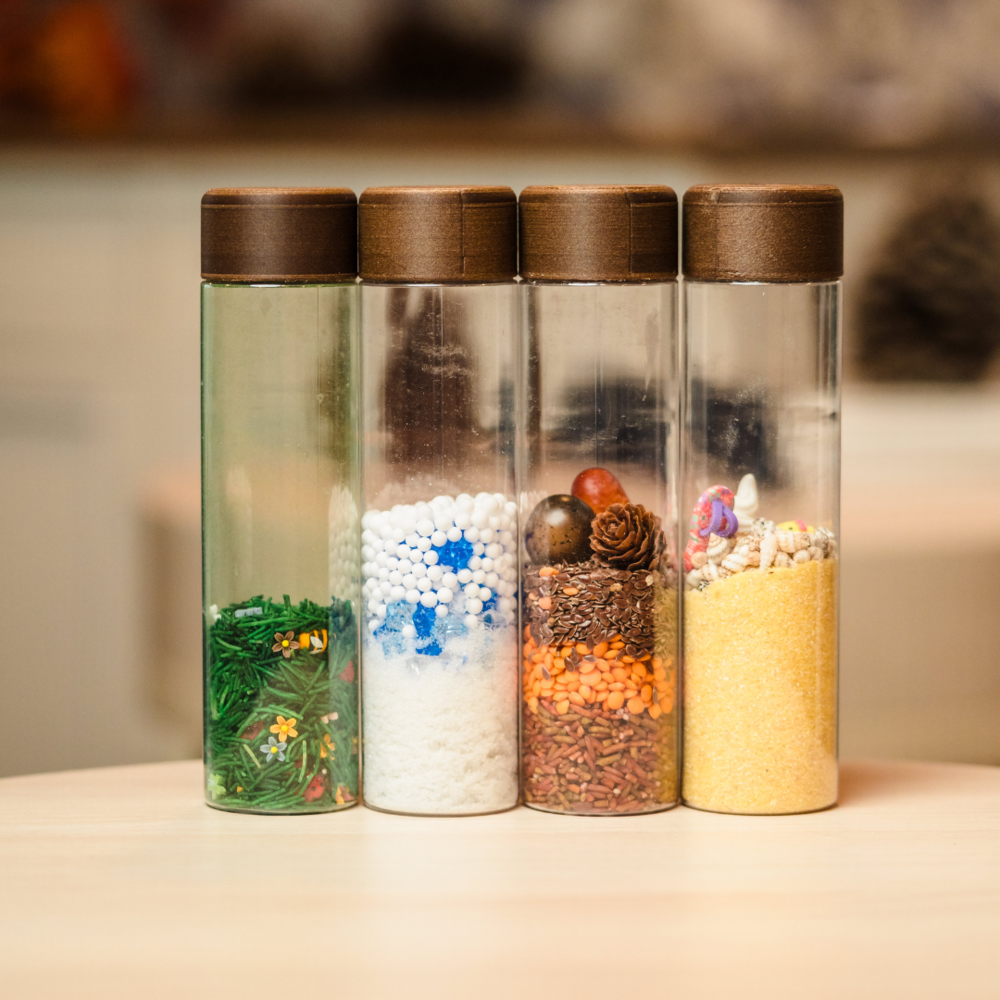 Pack - Bouteilles sensorielles des saisons