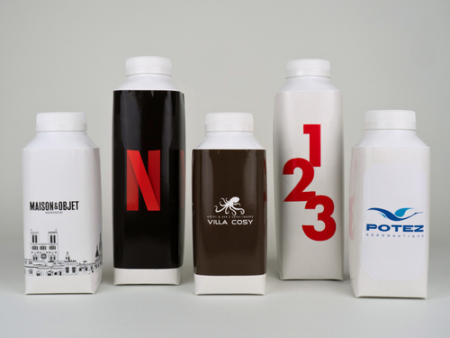 Earth Water, eau solidaire personnalisée en Tetra Top