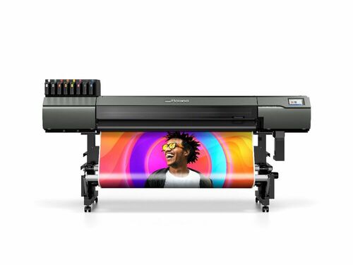 LG-640 1625mm (64") Large Format 8-color UV printer/cutter with Automated Take- up System