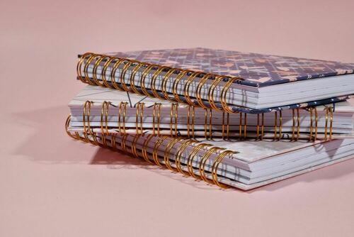 Custom-Made Spiral Planner with Hard Cover