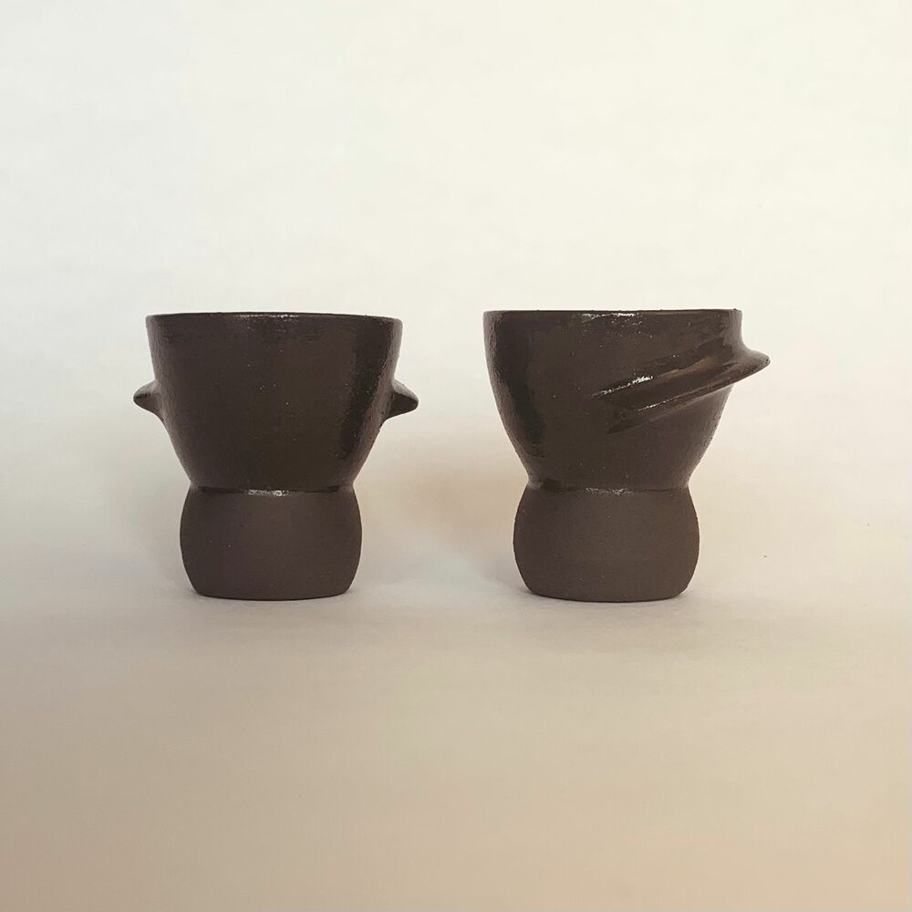 Le Duo de Tasse à Café Bulle