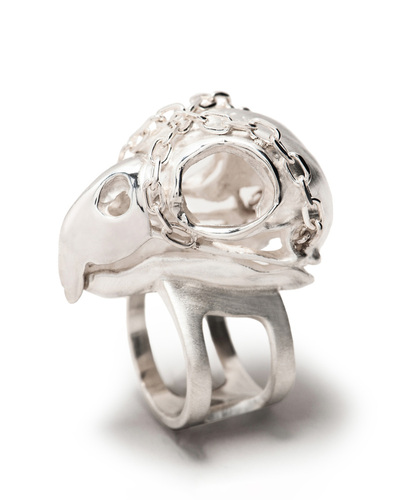 Habile messager - Bague Perruche