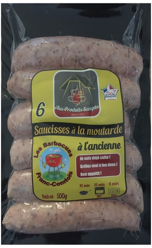 Saucisse à la Moutarde grill