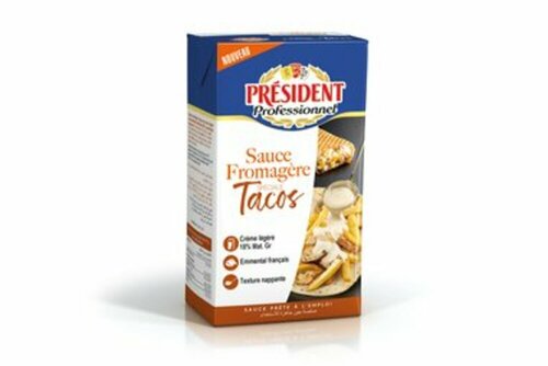 315902 - Sauce fromagère spécial tacos 1 L Président professionnel