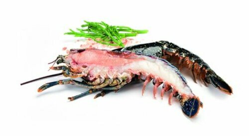253835 - Demi-homard européen bleu scié avec pince décortiquée 140/180 g