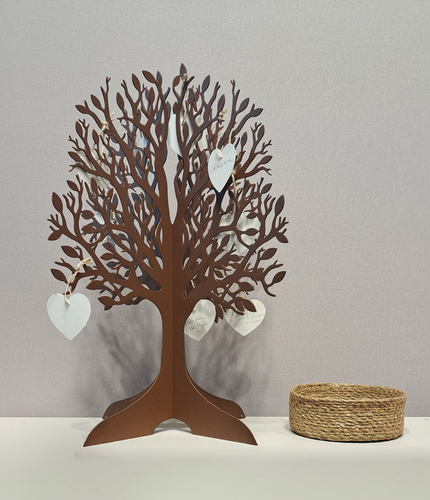 L'arbre accroche cœurs