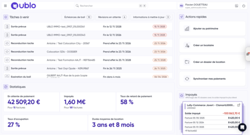 Logiciel de gestion locative