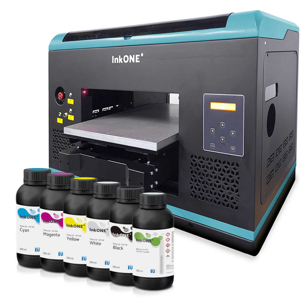 Pack Impresora UV InkOne VM4 - 30 x 40 cm (tintas)