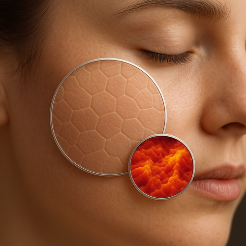 Analyse de peau par AFM (cornéocytes)