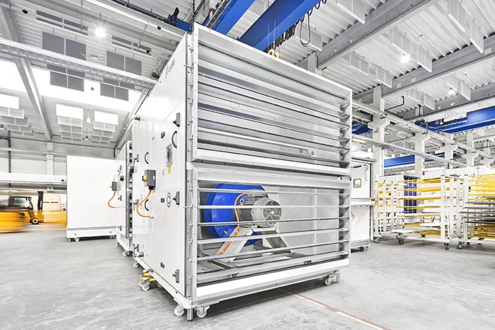 Centrale de traitement d'air TROX CTA X-CUBE