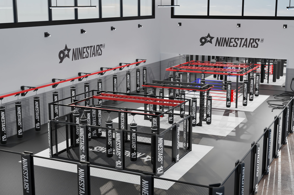 Conception de Salle NineStars® | L'élite du combat, sur mesure.