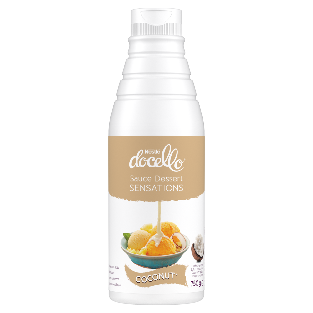 313535 DOCELLO® Sauce Sensations Coconut - Bouteille de 750 g