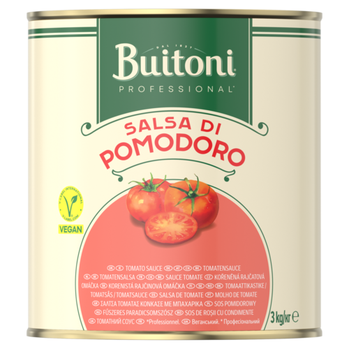 314582 BUITONI® Sauce Tomate - Salsa di Pomodoro - Boîte de 3 kg