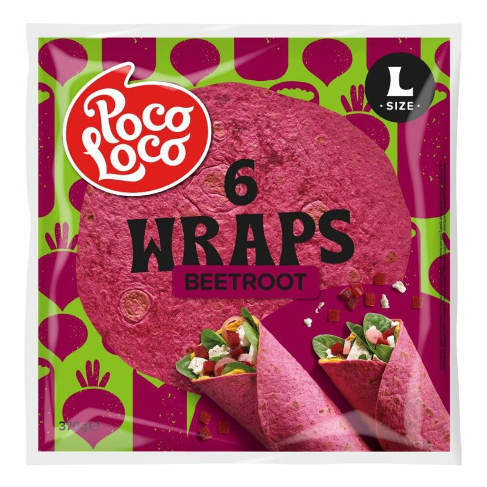Wrap Betterave 25cm - Poco Loco