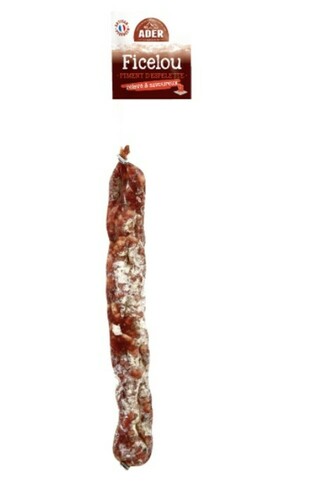 Saucisse sèche Ficelou Piment Espelette