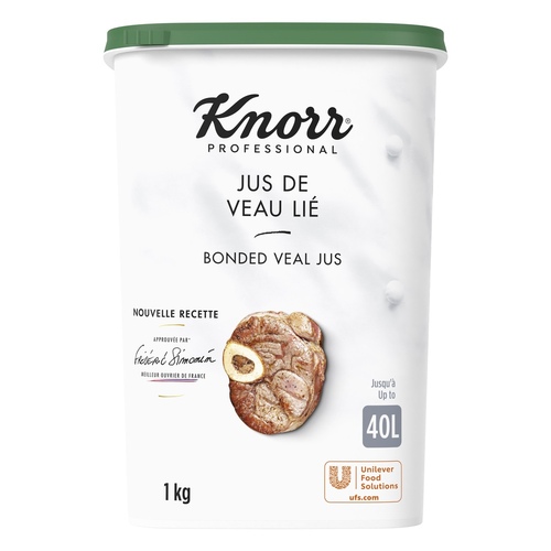 Knorr Jus de Veau Lié déshydraté 1kg jusqu'à 40L