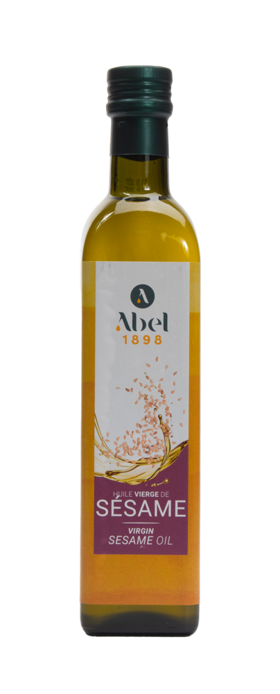 HUILE VIERGE DE SÉSAME / 50 cl - Bout. verre