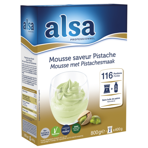 Mousse Saveur Pistache