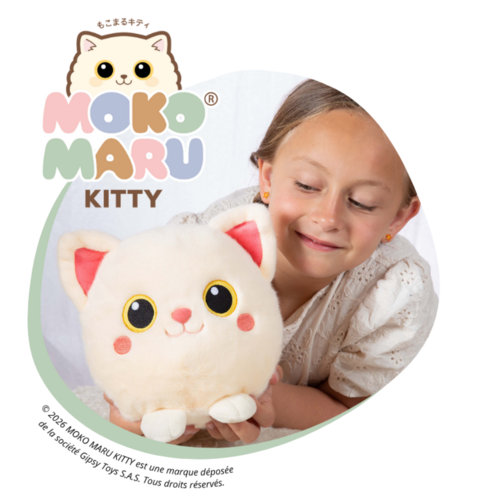 MOKO MARU KITTY PORTE-CLES ET PELUCHES KAWAII