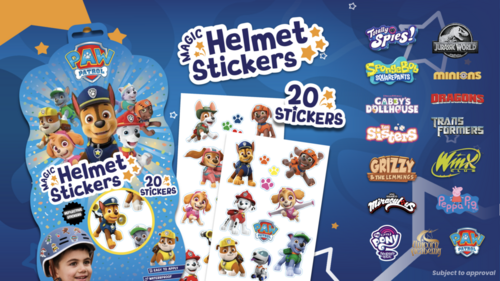 Magic Helmet Stickers