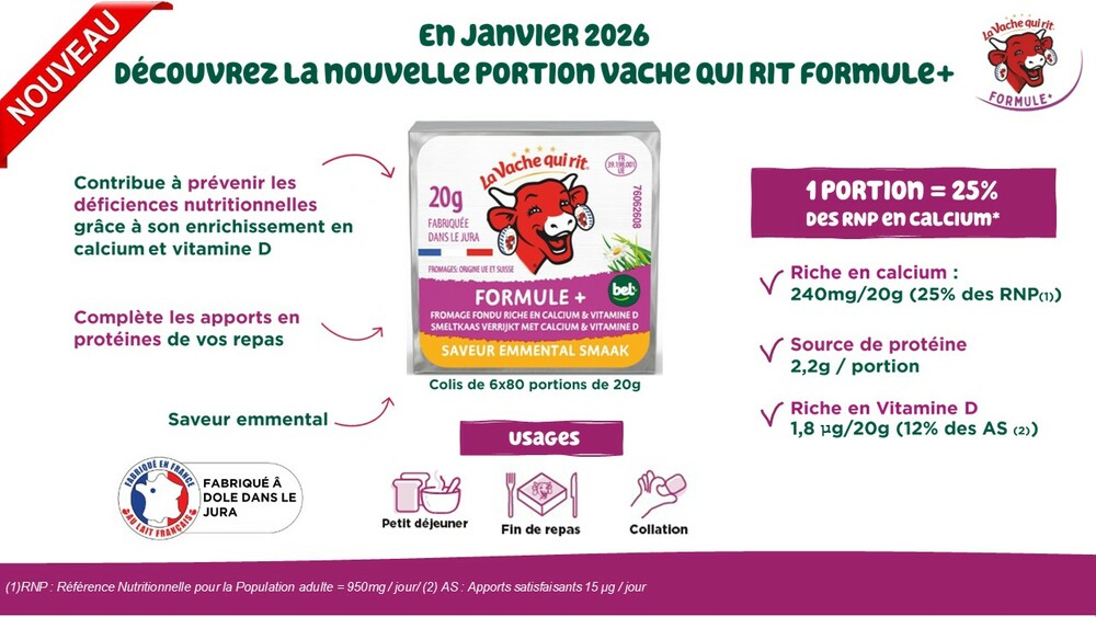 Vache qui rit portion formule +