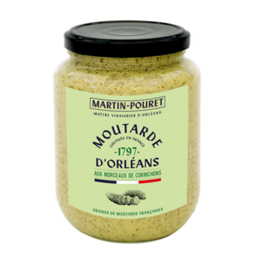 Mout cornichons Orleans bocal 850Gx6 MPouret code produit : 294124