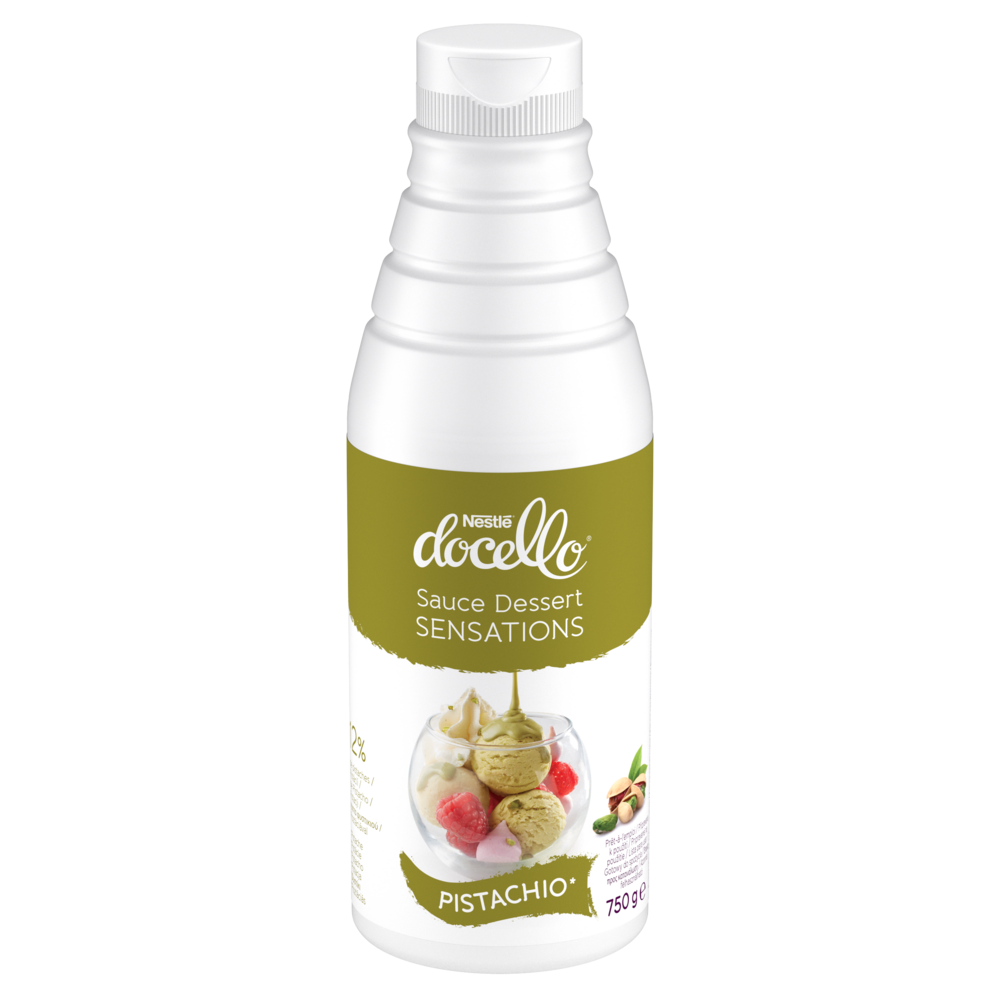 NESTLÉ® DOCELLO® Sauce Dessert Sensations Pistachio (Pistache) - Bouteille de 750 g