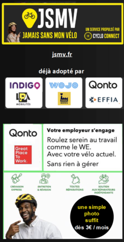 Offre Employeur - avantage Mobilité et économie circulaire INEDIT
