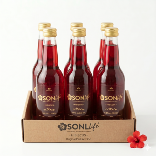 SONLIFE Original – Boisson à l’hibiscus 33 cl
